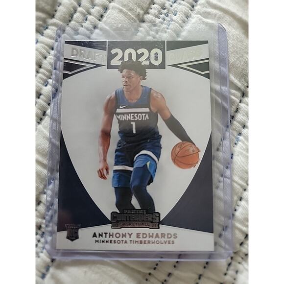 Anthony Edwards 2020-21 Panini Contenders #5 - Rookie 2020 Draft Class - Picture 1 of 3